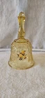 Vintage Yellow Fenton Glass Bell