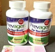 PREVAGEN EXTRA STRENGTH 20mg CAPSULES - 60 CT - (2 PACK) - SEALED FREE - SHIP