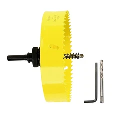 6 inch Hole Saw for Wood,Cornhole Boards,Metal,Drywall,Plasterboard and Plywood