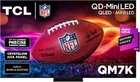 TCL 85 Inch Class QM6K Series | Mini LED QLED 4K HDR | 85QM6K, 2025 Model | 120H