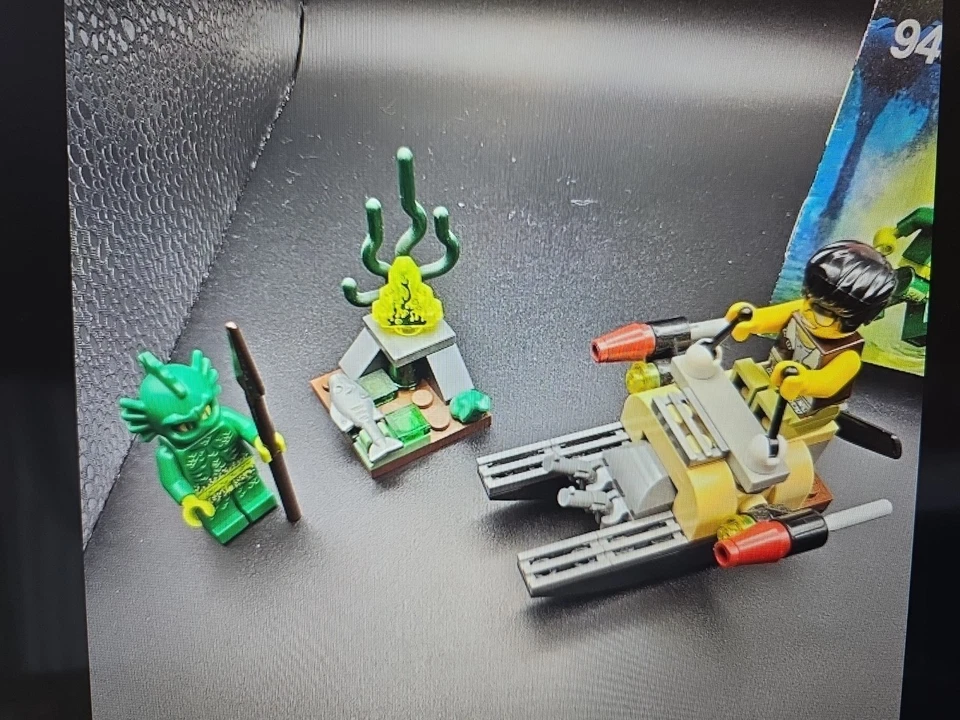 LEGO Monster Fighters: The Swamp Creature (9461) Juego Completo con Manual Sin Caja Foto 2 de 3