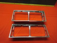 1981-1986 Oldsmobile Cutlass Supreme Headlight Bezel Pair 1981-1986 Oldsmobile Cutlass Supreme Headlight Bezel Pair