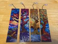 Diamond Painting Bookmarks Trees Finished Sealed You Choose from 4