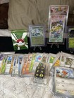 Pokemon Collector Set! 2x 100 Packs + Carddass Prism Slab + Rare Dice(300 Cards) — photo 2