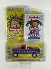 GREENLIGHT GARBAGE PAIL KIDS RHETTA white & blue 1985 DODGE RAM D-250 L18