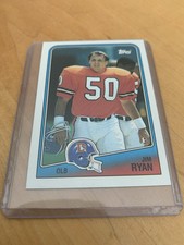 1988 Topps Jim Ryan Rookie Denver Broncos #34