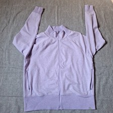 llbean Women's L.L.Bean Cozy Sweatshirt, Full-Zip French Lilac