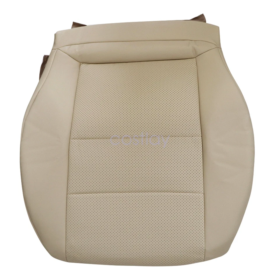 2008-2010-2014 se adapta a Mercedes Benz C350 C300 C250 2X cubierta de asiento inferior color tostado Foto 4 de 4