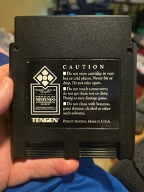 Klax Nintendo NES Game Tengen Black Cartridge Only, Tested And Works