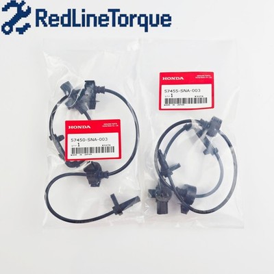2PCS OEM Front ABS Wheel Speed Sensor for Honda Civic 2006-2011 Left Right