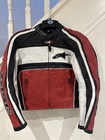 Ladies Alpinestars Leather Jacket With Insert Protection Size EU38