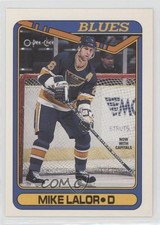 1990-91 O-Pee-Chee Mike Lalor #341 0r7h