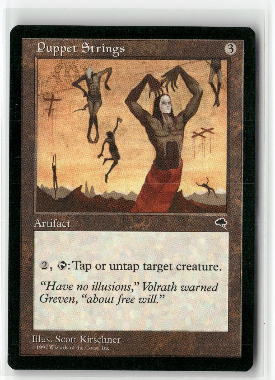 Puppet Strings 304 Uncommon Tempest Magic: The Gathering Near Mint