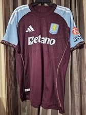 ADIDAS ASTON VILLA 25/26 HOME SOCCER JERSEY JN8032 MENS XL SLIMFIT NWT 