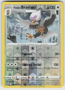 Hisuian Braviary 132/189 Astral Radiance Reverse Holo