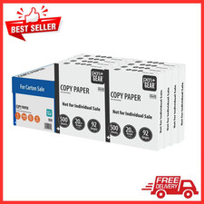 Pen  Gear Copy Paper 8.5" x 11", 20 lb, 92 Bright, 4000 Sheets , 8 Ream Case