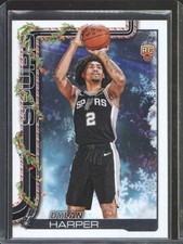 2025-26 Topps Holiday - Dylan Harper Rookie RC #H162 - San Antonio Spurs