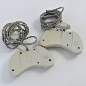Sega Saturn White Pair of Controller HSS-0101 Control pad Official Tested 2929