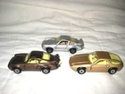 Matchbox Lot w VNM Brown #3 Porsche Turbo, VNM Tan #59 928, VG Silver #3 Turbo