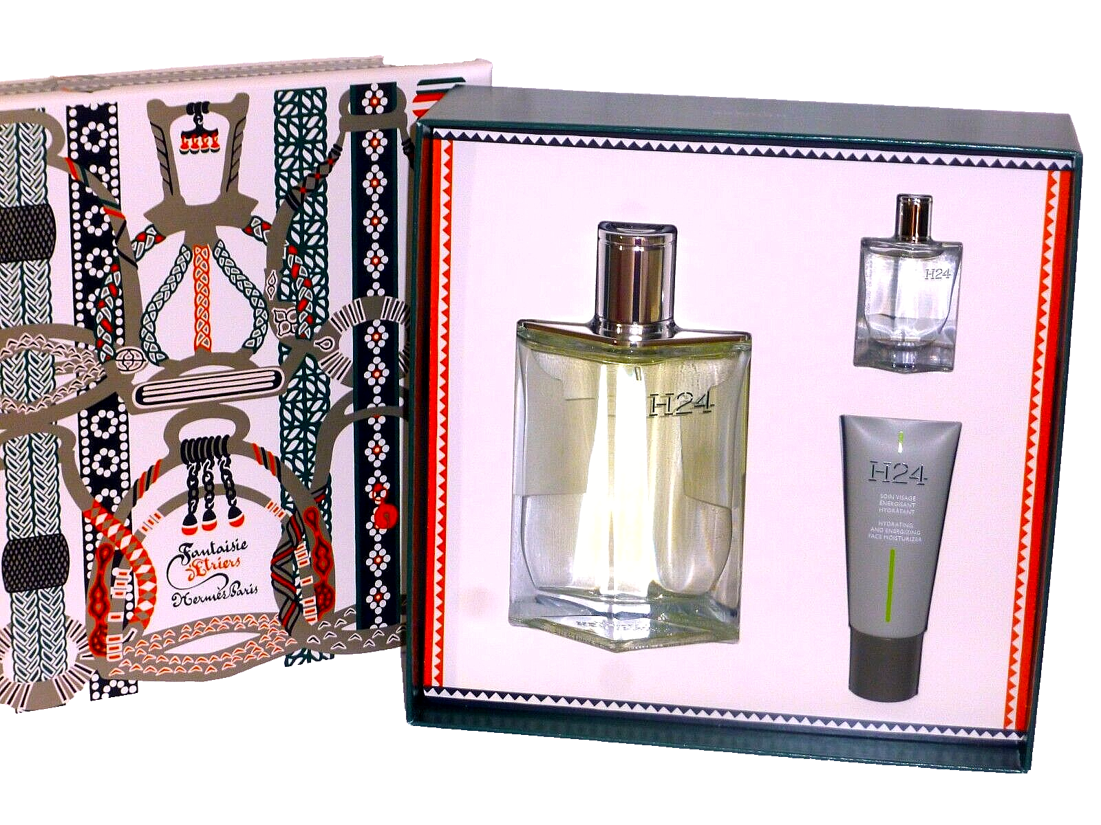 HERMES H24 SET EDT 100 ML + 5 ML EDT + 20 ml  FACE MOISTURIZER 79,90 EURO