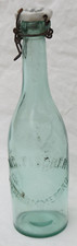 uralte Mineralwasserflasche Mineralwasserfabrik von Nik. Fischer Unterammergau