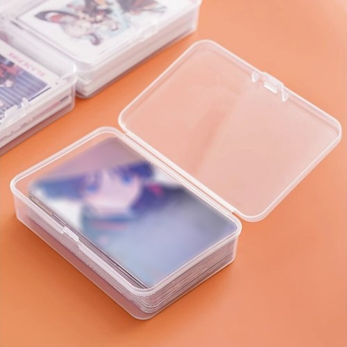1-50 Packs Plastic Playing Game Card Storage Box Sports Cards Trading Card Case - Picture 5 of 14