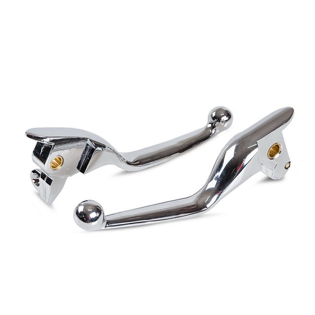 Chrome Hydraulic Brake Clutch Levers For Harley Road Glide FLTRX 2015