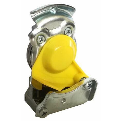 GIUNTO ACCOPPIAMENTO ISO COLORE GIALLO PER RIMORCHI ADATTABILE WABCO (38204)