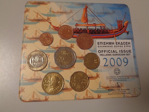 GRECJA od 2002 roku - oficer. Zestaw monet obiegowych KMS w ok. - ROCZNIK PO WYBORACH - Zdjęcie 19 z 72