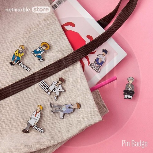 BTS WORLD Official MD Pin Badge + Tracking Number - Imagen 2 de 3