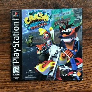 crash bandicoot warped playstation 1