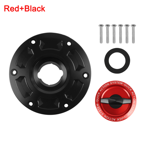 CNC Keyless Gas Fuel Tank Cap Cover For 1090 ADVENTURE 2015-16 ADVENTURE R 17-19 - Picture 8 of 19