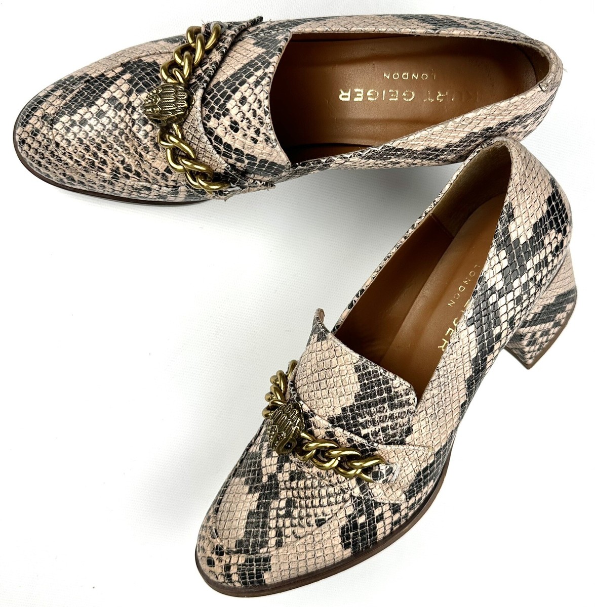 Kurt Geiger Shoes Women's 8 EU 38.5 Chelsea Block Heels Kurt Geiger Shoes Women's 8 EU 38.5 Chelsea Block Heels