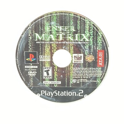 Enter the Matrix (2003)  PlayStation 2 Game  Disc Only  Tested