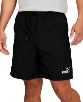 Puma Men Ess Embroidery Woven Short Black Size XXL