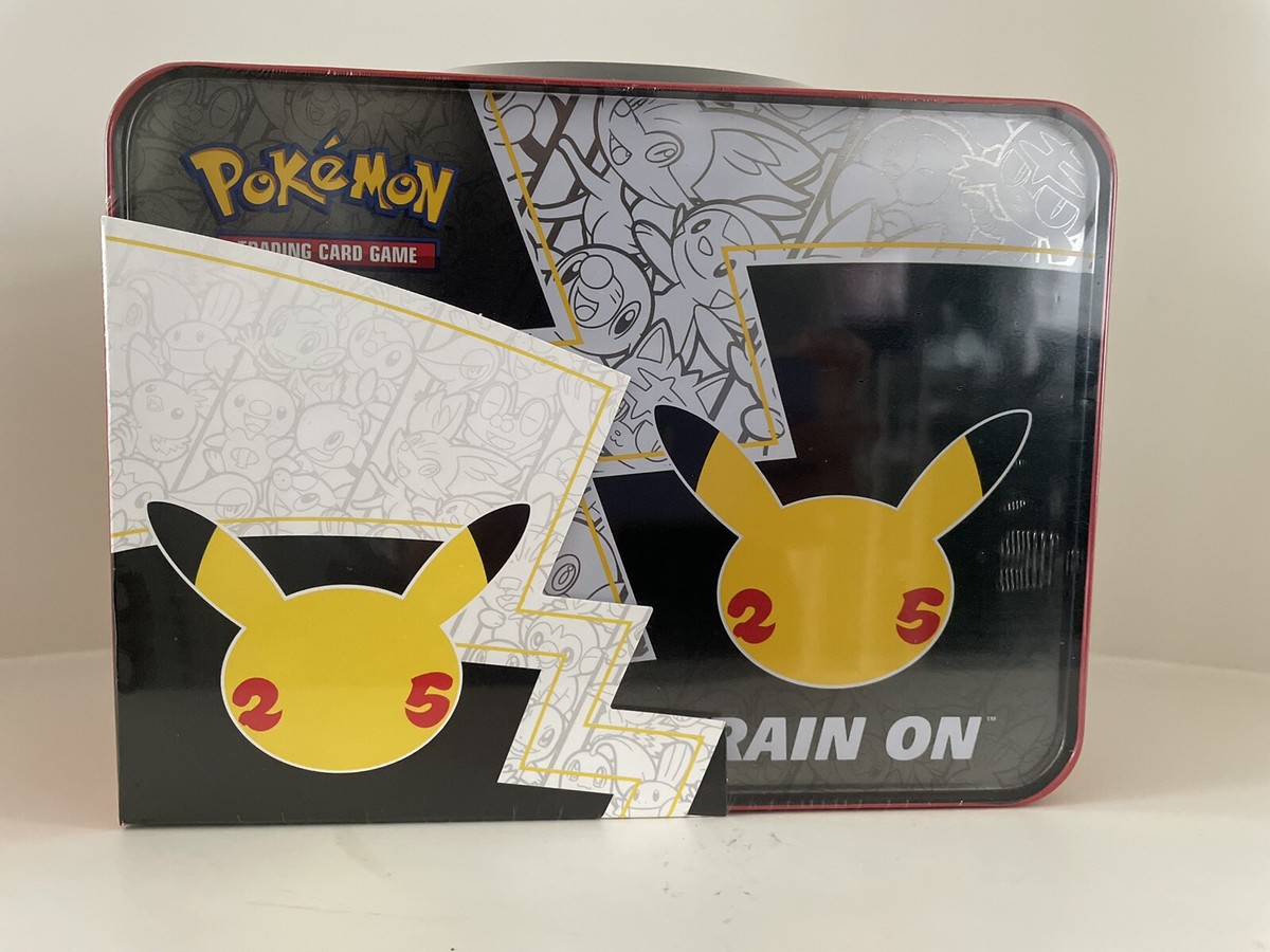 Pokemon Celebrations 25th Anniversary Collector's Chest Lunch Box