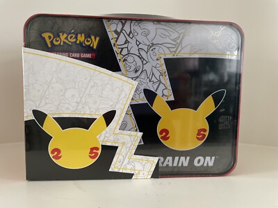 Pokemon Celebrations 25th Anniversary Collector's Chest Lunch Box