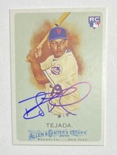 Ruben Tejada Signed Topps #263 2010 Rookie RC Card NY New York Mets Auto MLB RAD