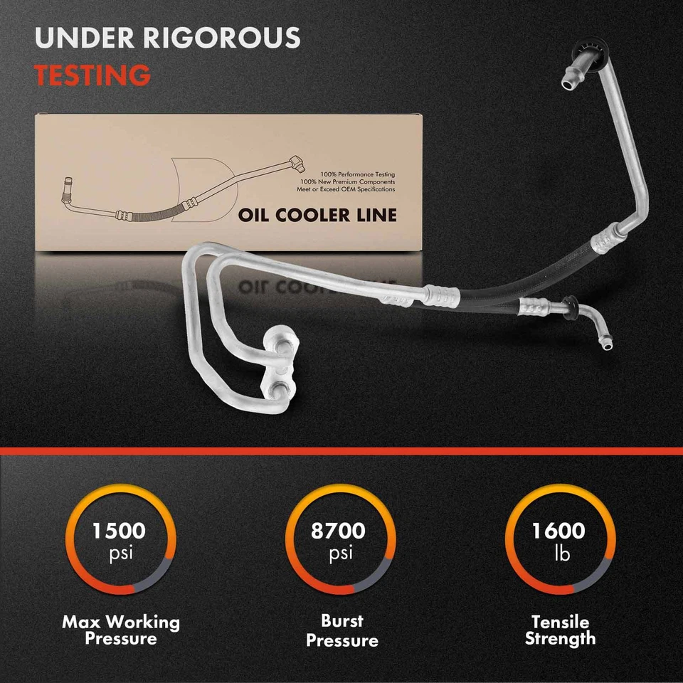 Шланг масляного охладителя в сборе для Chevy Blazer 96-05 S10 GMC Jimmy Sonoma Oldsmobile - Изображение 3 из 4