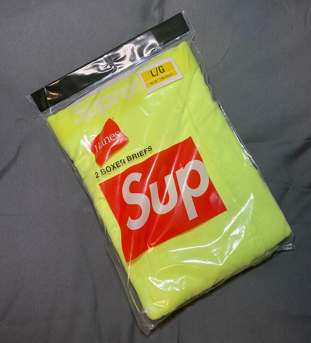 下着・アンダーウェア Supreme Hanes Boxer Briefs yellow 楽天市場】【本物・正規品】 新品 シュプリーム SUPREME x