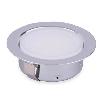 kalb | LED Einbauspot Unterbauspot Einbaustrahler, Metall-chrom mit ABS, 2W - Bild 1 von 4