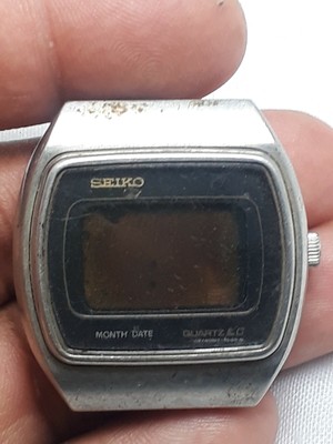 Vintage Seiko Digital LCD 0532-5019 Men's Wristwatch As A Parts | eBay