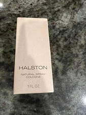 Vintage HALSTON Natural Spray Cologne 1.0 oz
