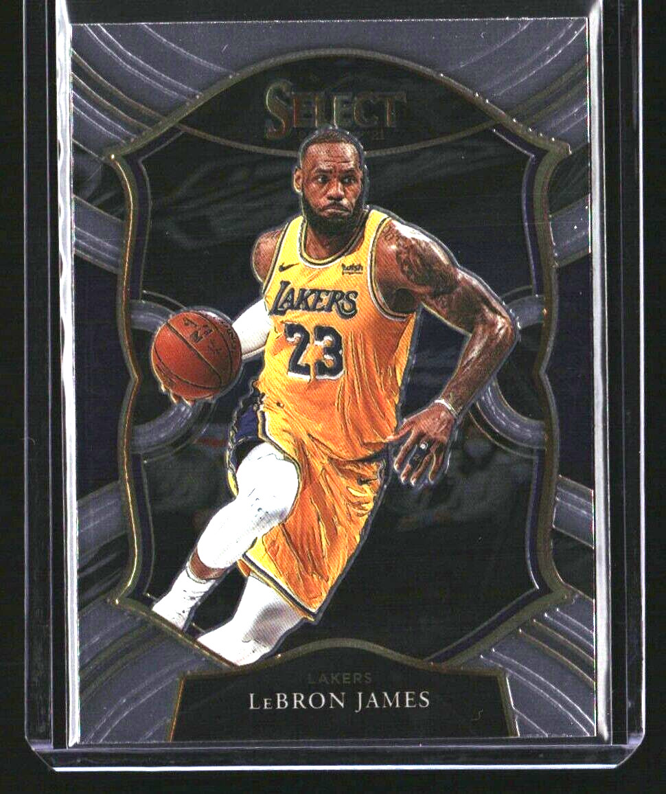 2020-21 Select Basketball LeBron James Concourse Base #23