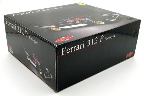 GMP 1/18 Scale Diecast G1804109 - Ferrari 312 P Prototype - Black - Picture 6 of 6