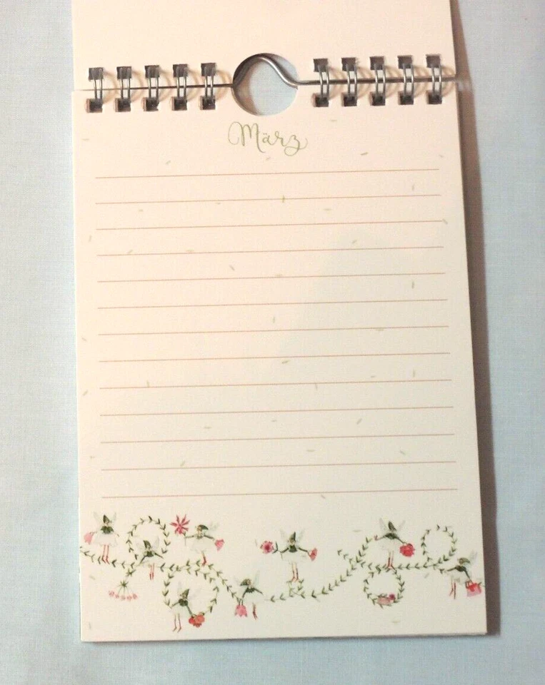 1x Geburtstagkalender Silke Leffler Geburtstag Kalender 11,5 x 16,5 cm liniert - Bild 4 von 4