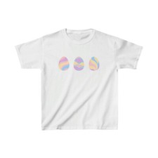Easter Eggs Kids Heavy Cotton Tee