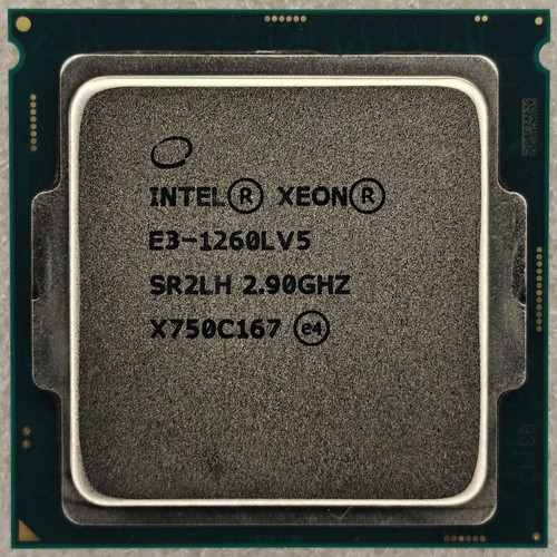 Intel Xeon Quad-Core E3-1260Lv5 2.90GHZ 8MB FCLGA1151 Server CPU Processor SR2LH - Picture 2 of 3
