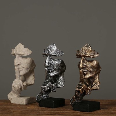Abstract Human Sculpture - Color & Face Type Specifications