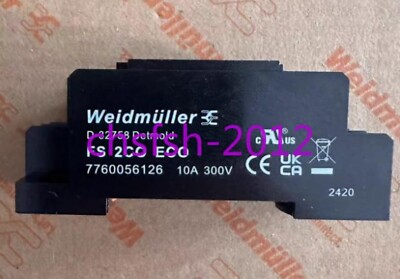 1 NEW IN BOX Weidmuller 7760056126 intermediate relay base | eBay